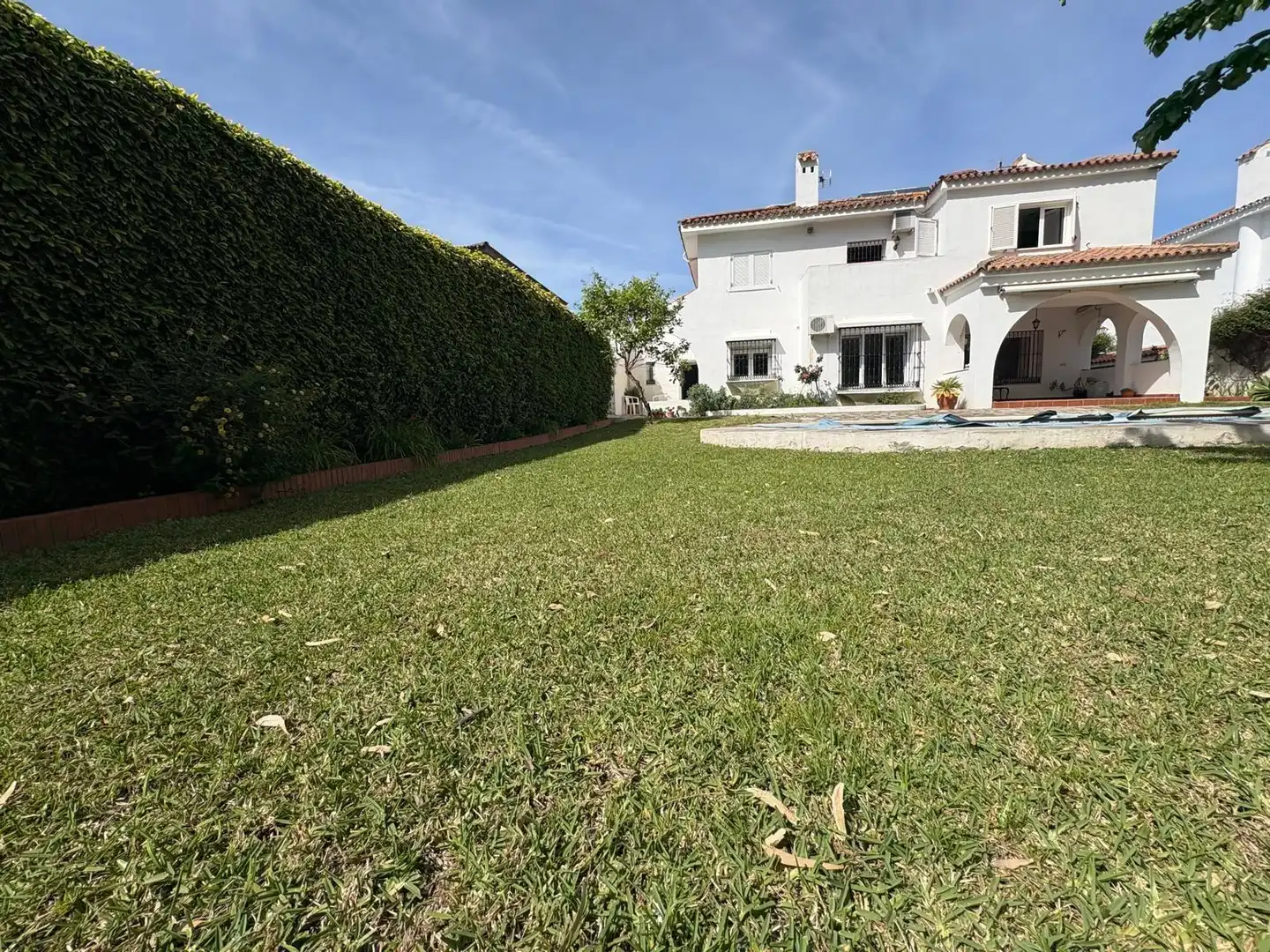 Garden of Houses for sale in Algeciras  with Air Conditioner, Private garden and Terrace