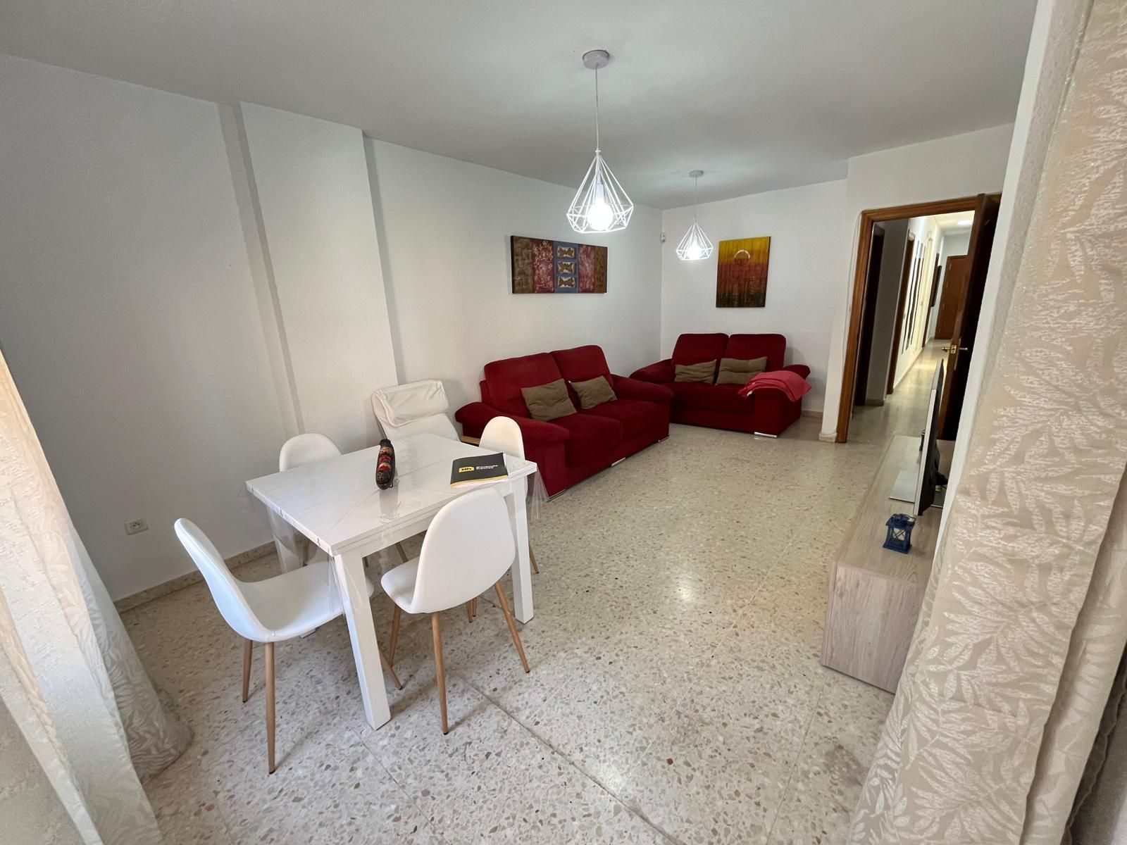 Living room of Flat for sale in Málaga Capital  with Air Conditioner and Terrace