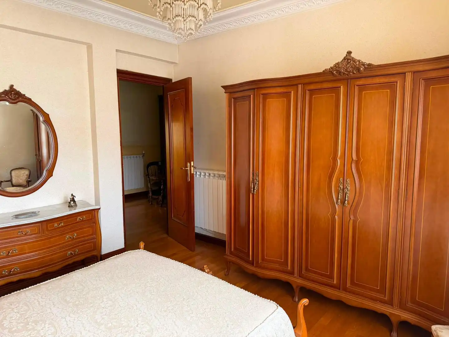 Bedroom of Flat for sale in Arnedo  with Heating, Parquet flooring and Terrace