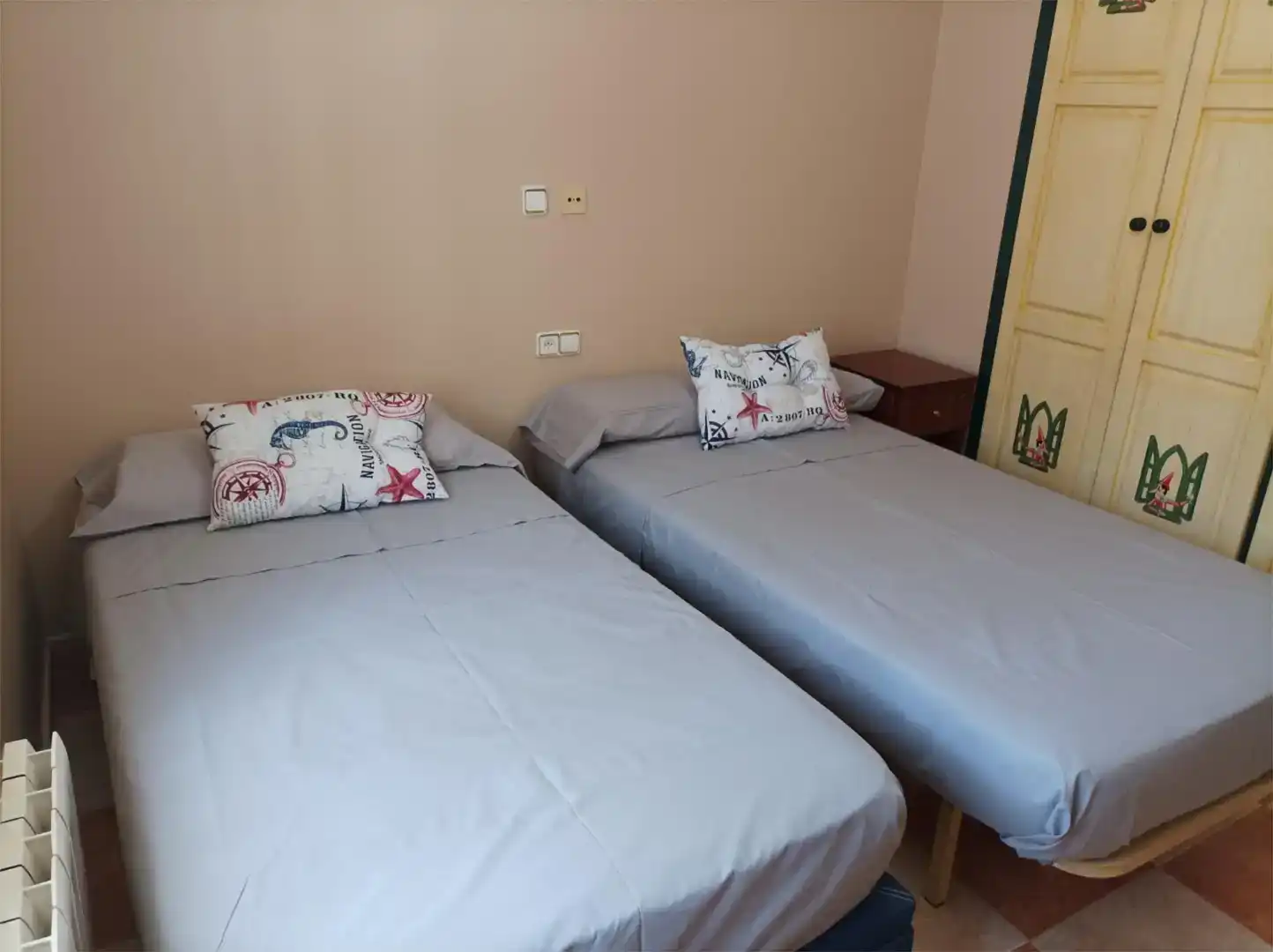 Dormitori de Casa o xalet de lloguer en Dénia amb Aire condicionat, Jardí privat i Parquet