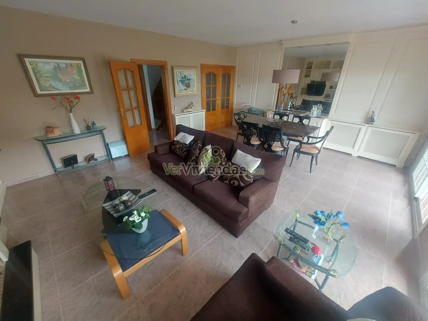 Sala de estar de Casa o chalet en venta en Vallirana con Calefacción, Jardín privado y Terraza