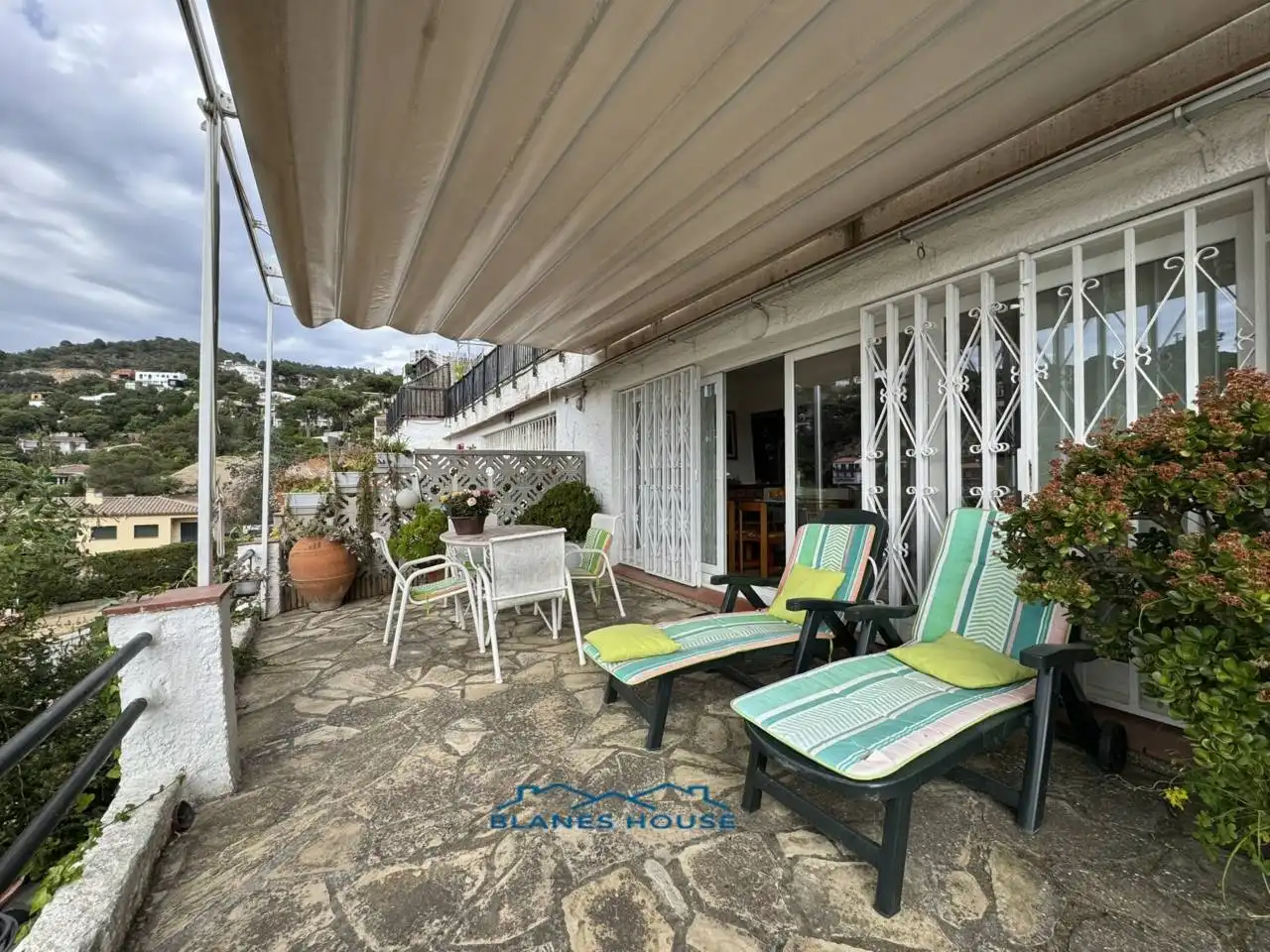 Terrasse von Wohnung zum Verkauf in Lloret de Mar mit Klimaanlage und Terrasse