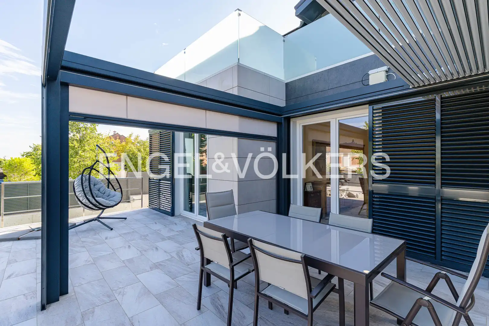 Terrassa de Casa o xalet en venda en Pozuelo de Alarcón amb Aire condicionat, Calefacció i Jardí privat