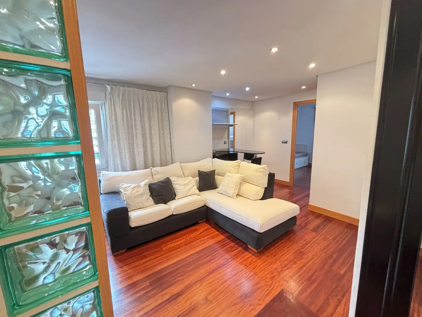 Living room of Flat for sale in Eibar  with Heating and Furnished