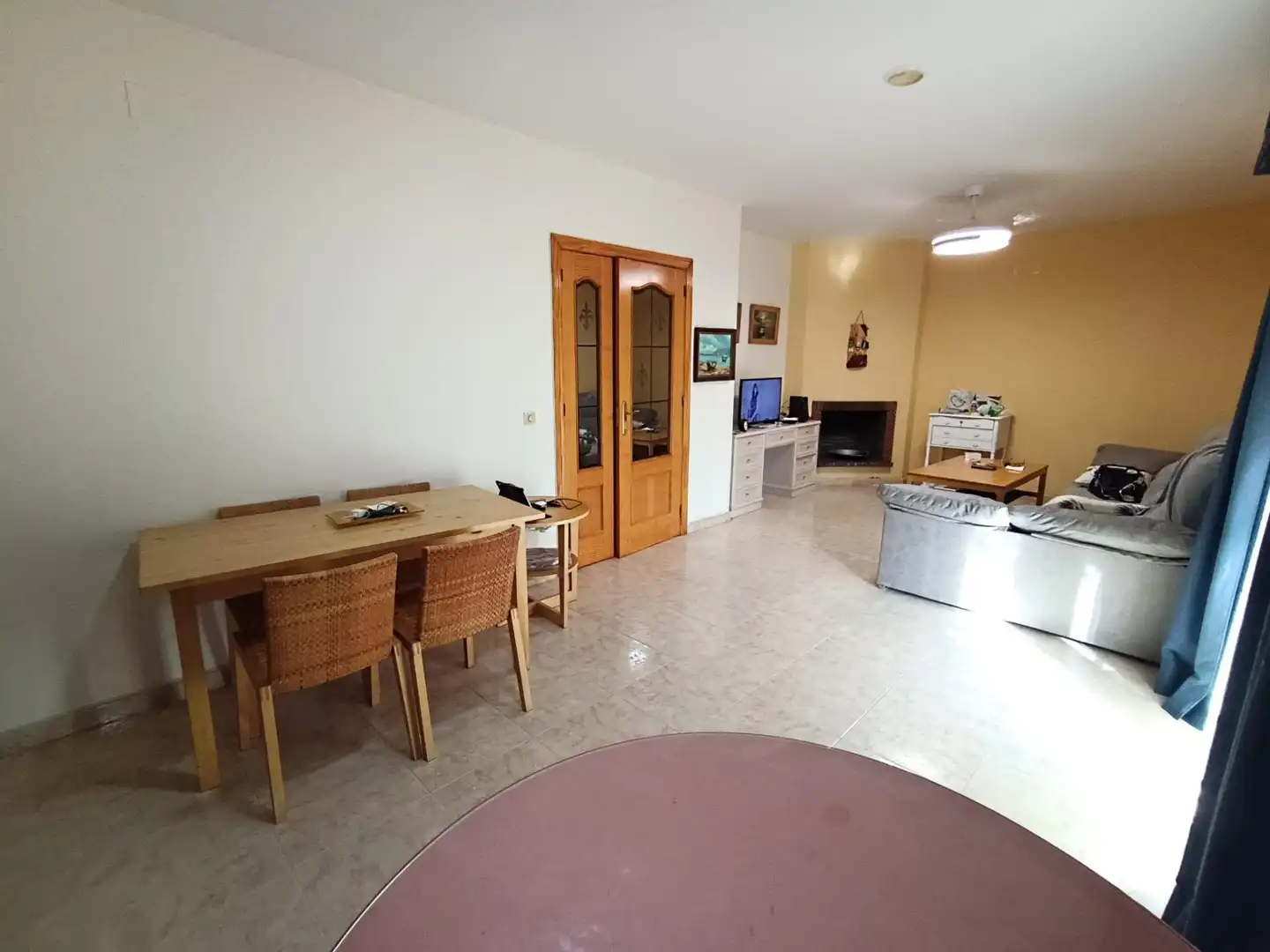 Sala d'estar de Casa adosada en venda en Illescas amb Calefacció