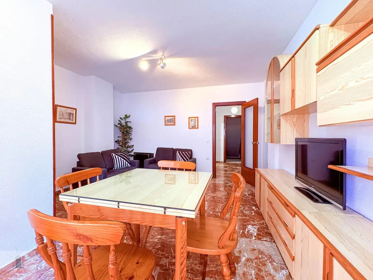 Sala de estar de Piso en venta en Badajoz con Balcón
