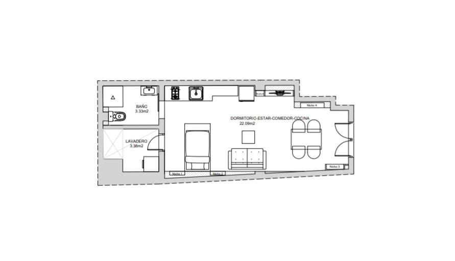 Flat for sale in  Valencia Capital  with Terrace