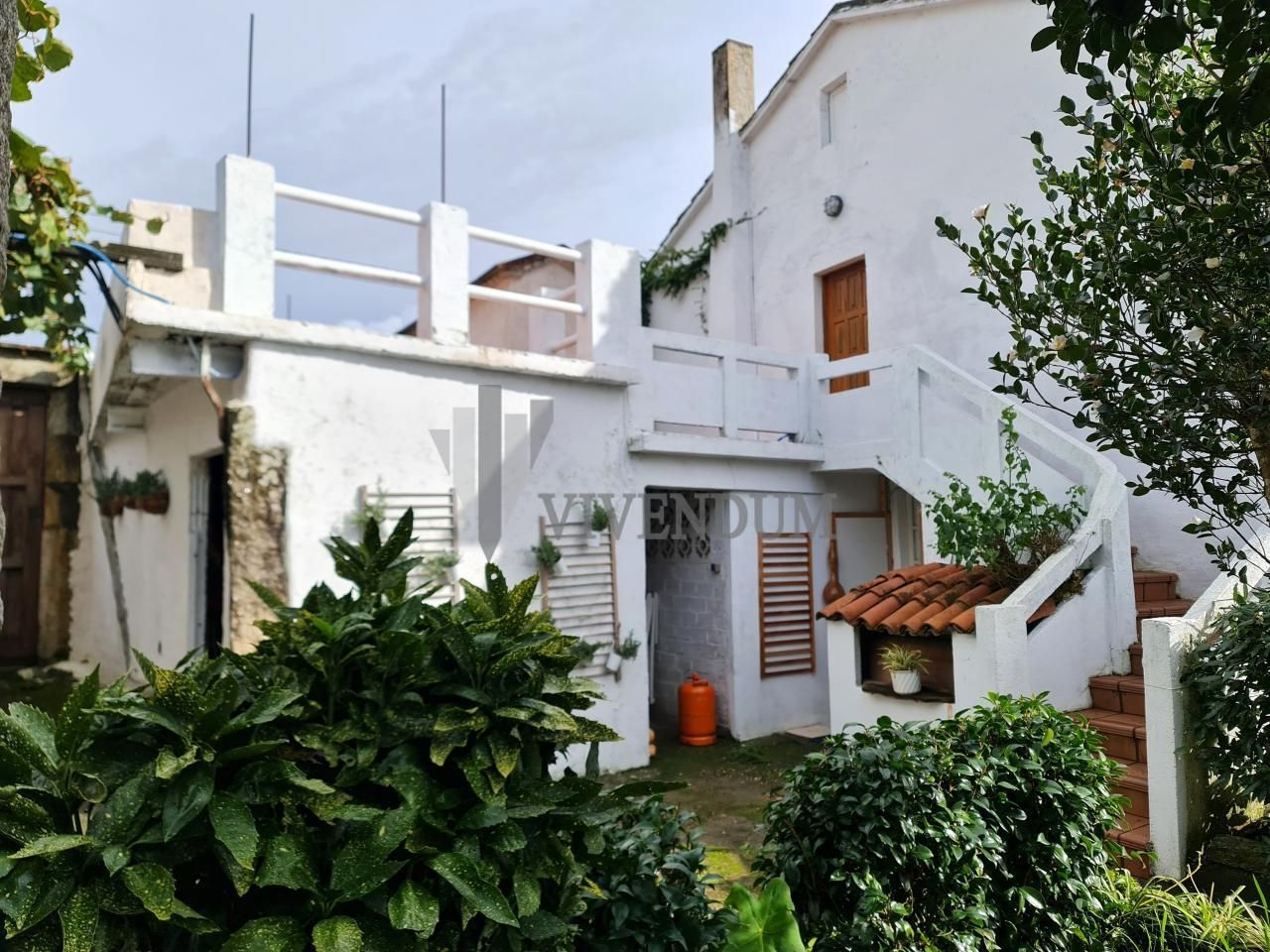 Exterior view of House or chalet for sale in O Rosal    with Heating, Private garden and Terrace