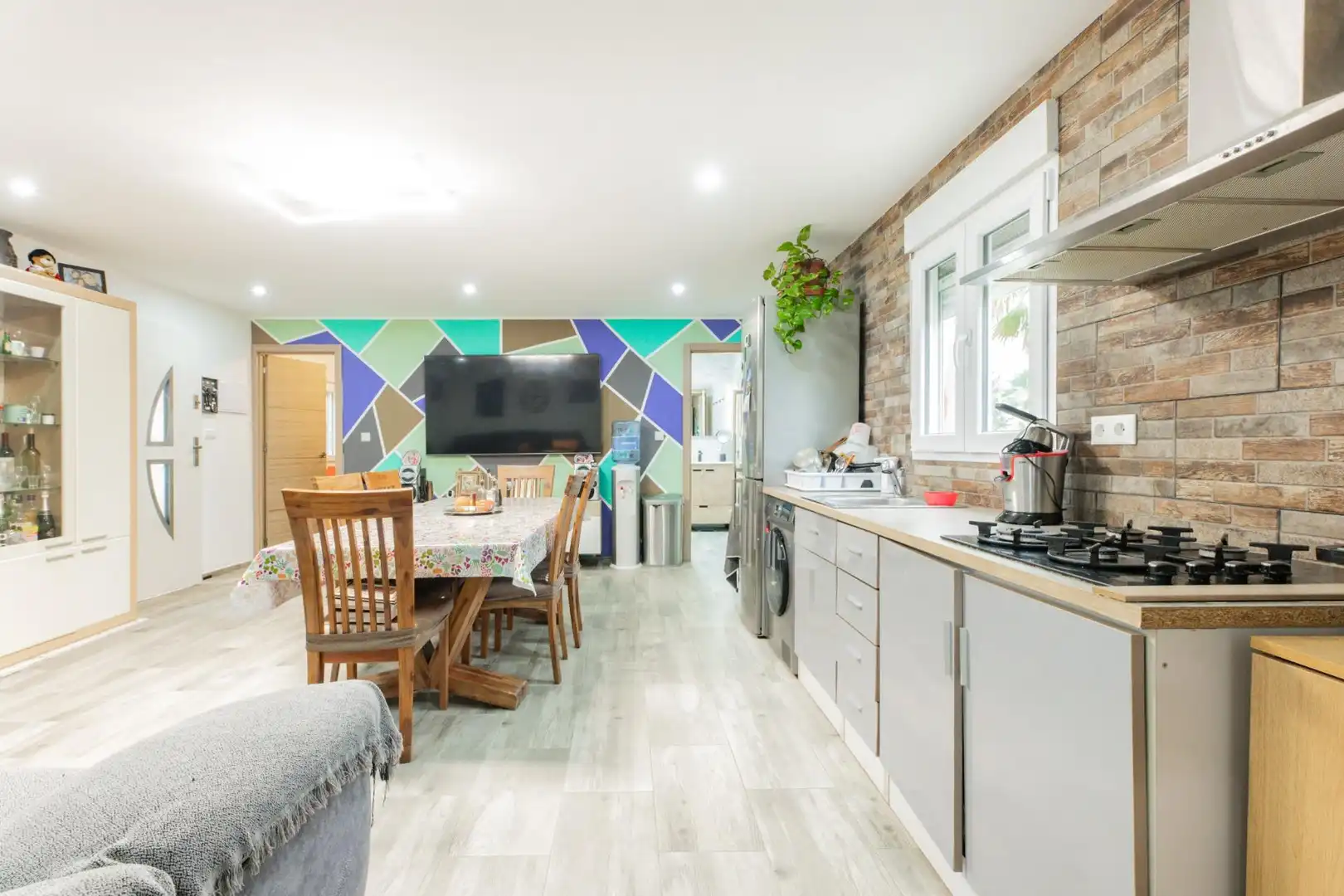Cocina de Casa o chalet en venta en Turís con Aire acondicionado, Jardín privado y Terraza