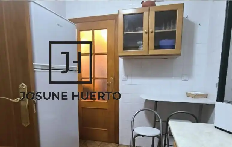 Kitchen of Flat for sale in Zalamea de la Serena  with Air Conditioner, Furnished and Balcony