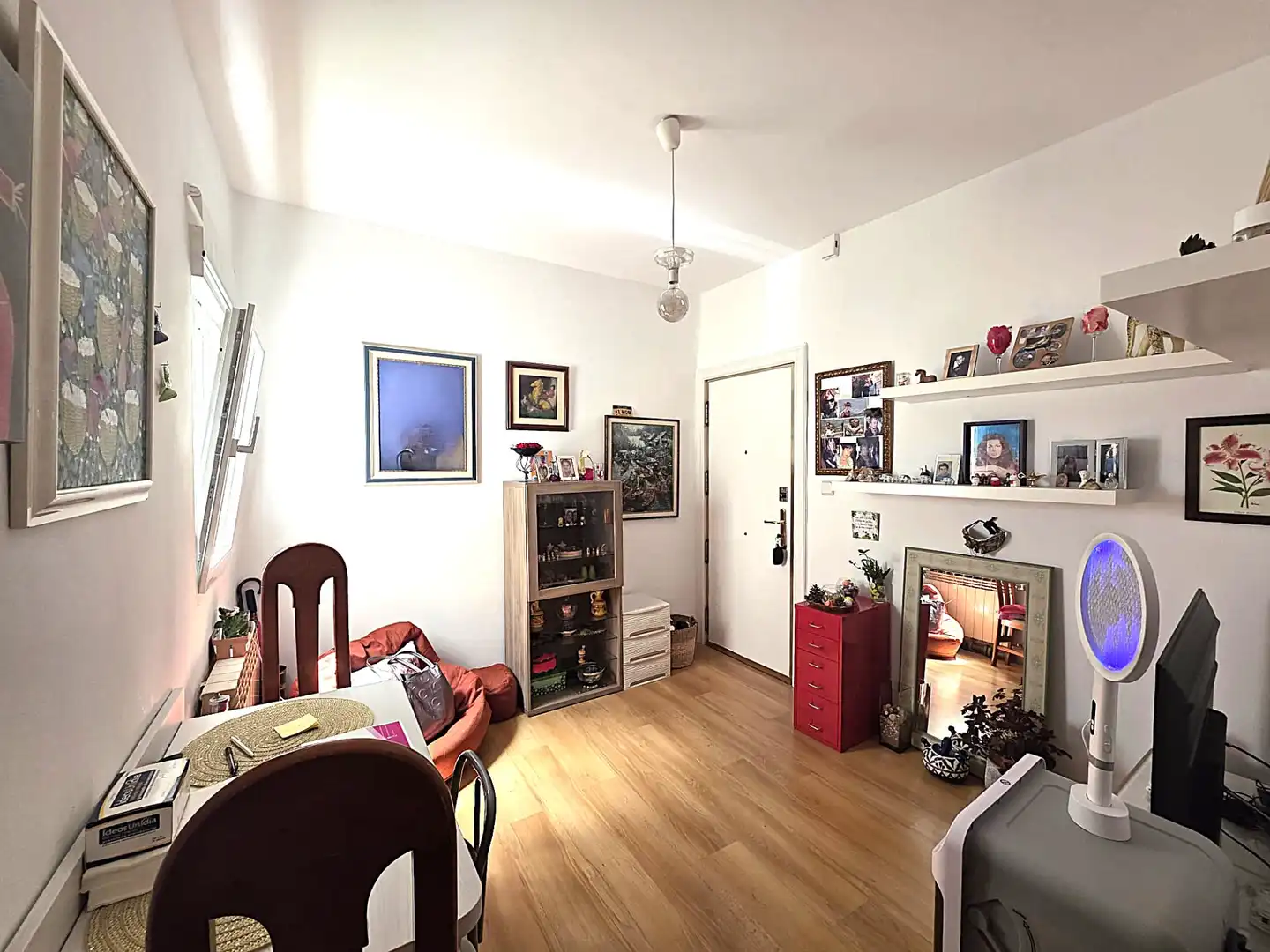 Sala de estar de Piso en venta en Madrid con Calefacción y Amueblado