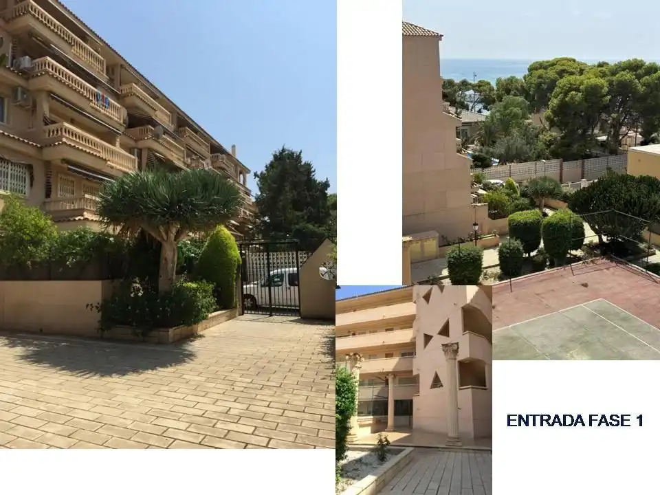 Exterior view of Flat for sale in El Campello  with Private garden, Terrace and Balcony