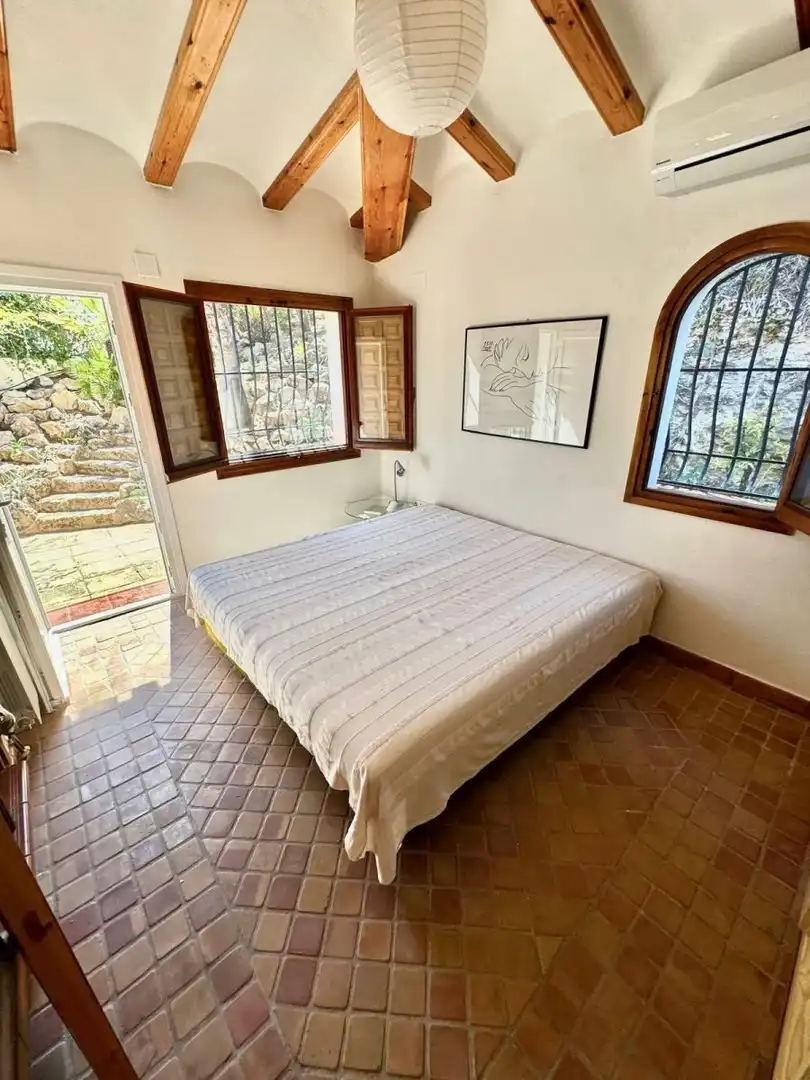Bedroom of Houses for sale in Jávea / Xàbia  with Air Conditioner, Heating and Private garden