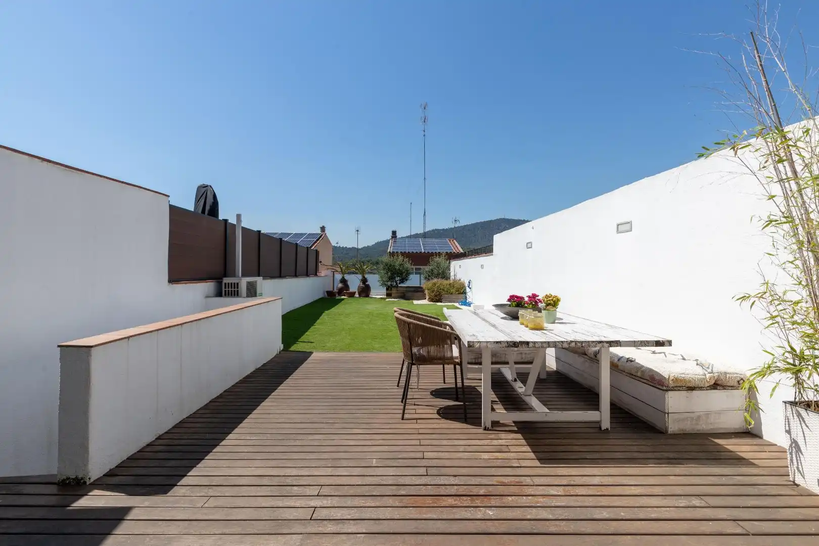Terrasse von Haus oder Chalet zum Verkauf in Viladecavalls mit Privatgarten, Terrasse und Abstellraum