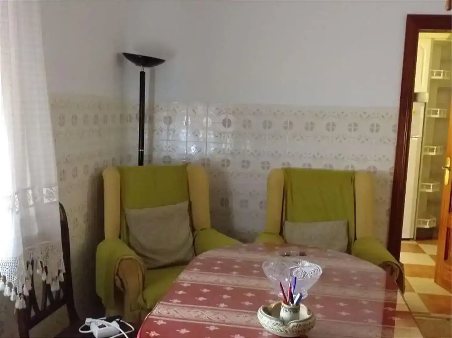 Sala d'estar de Casa adosada en venda en Miajadas amb Balcó