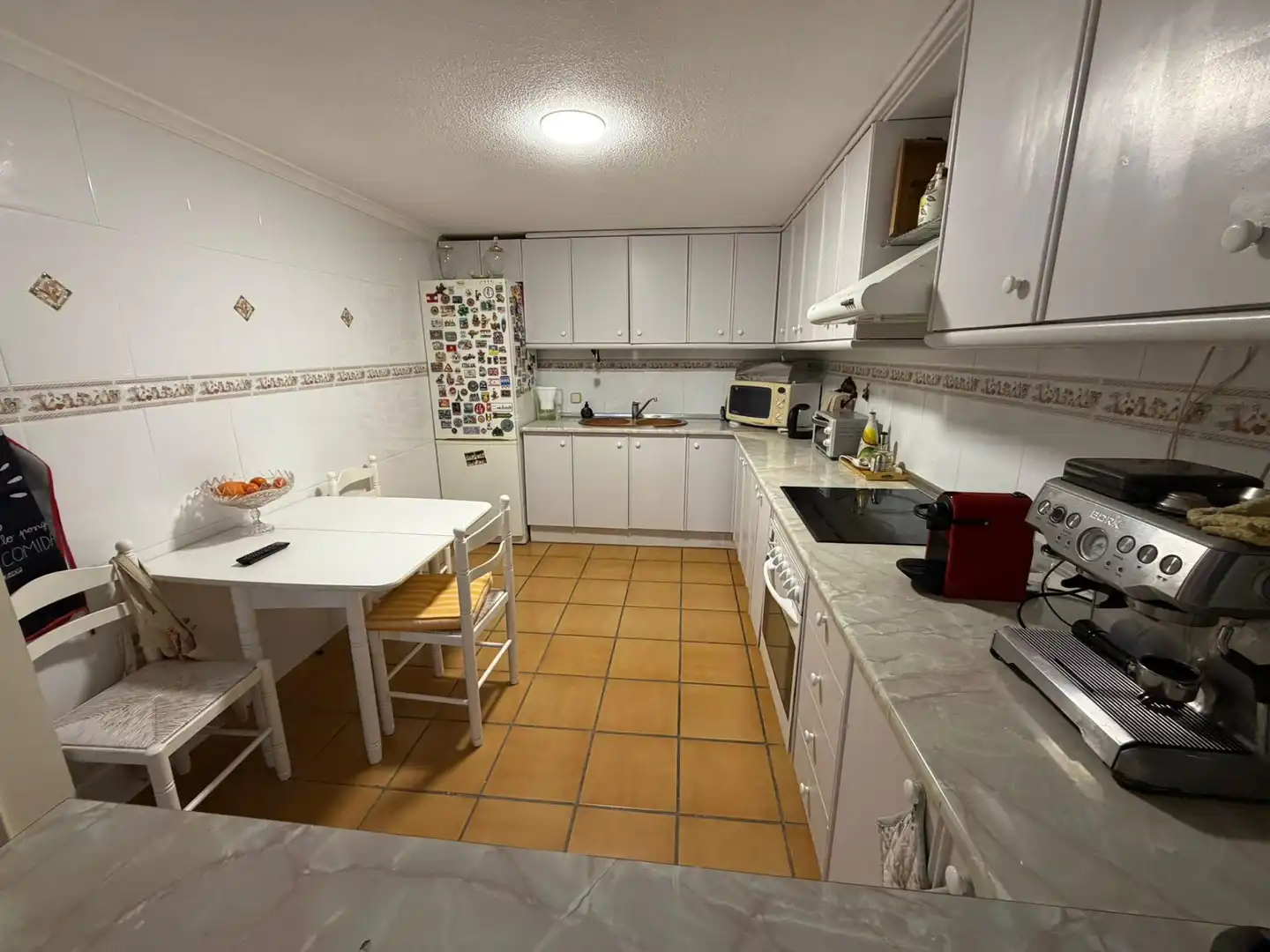 Kitchen of Ground floor for sale in L'Alfàs del Pi  with Air Conditioner, Private garden and Furnished
