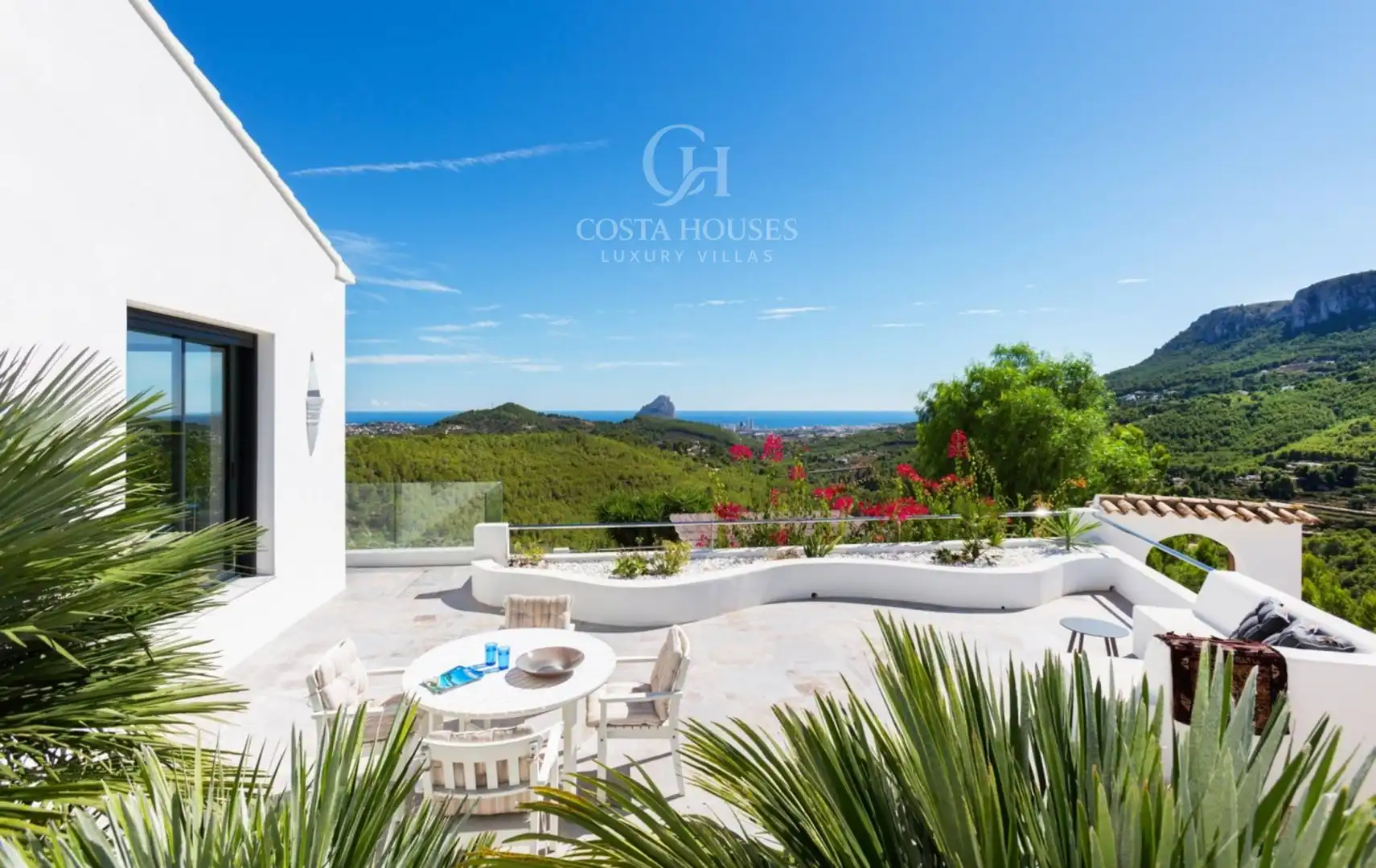 Terraza de Casa o chalet en venta en Benissa con Aire acondicionado, Calefacción y Jardín privado