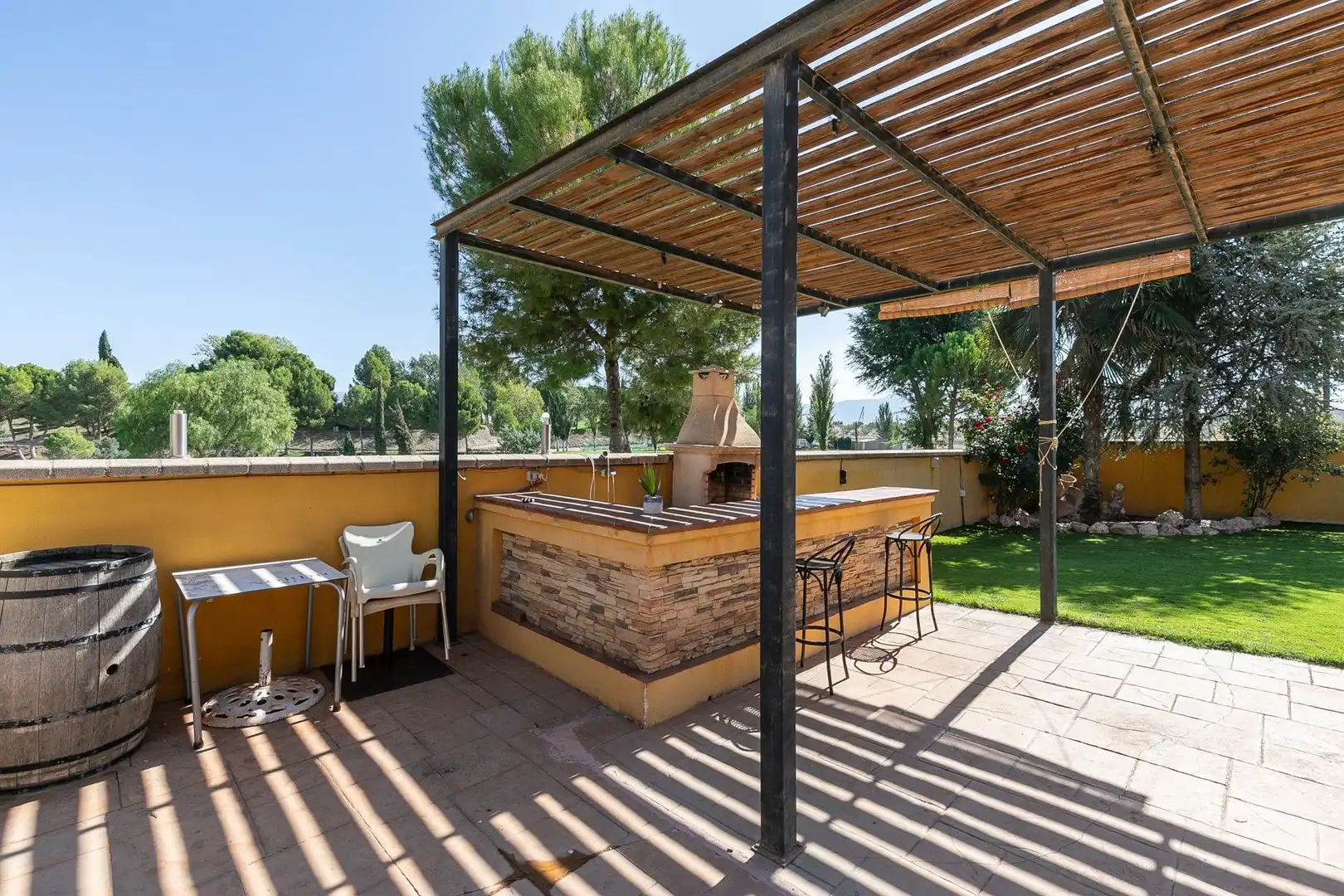 Terraza de Casa o chalet en venta en Las Gabias con Aire acondicionado, Calefacción y Jardín privado