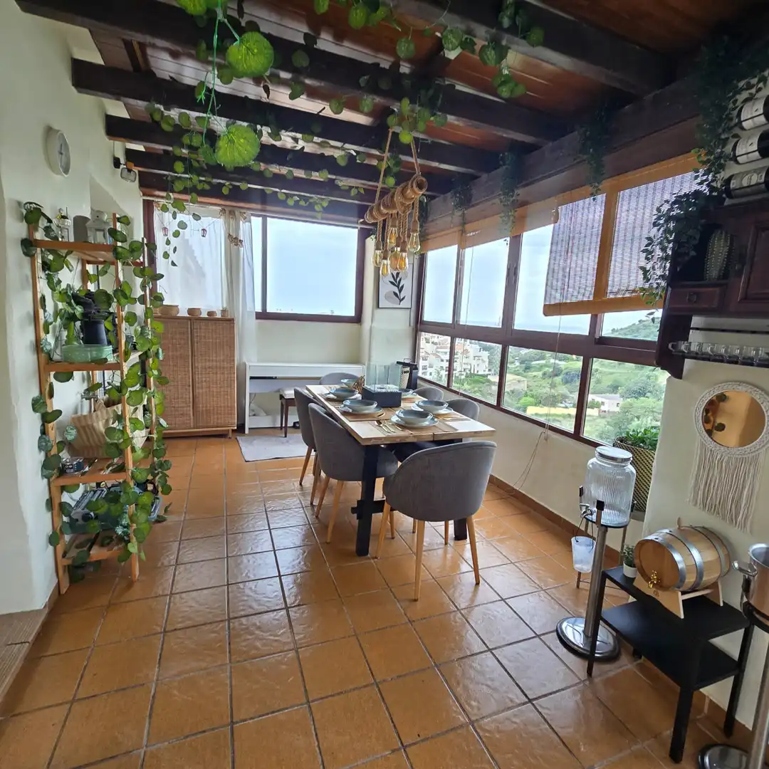 Dining room of Attic for sale in Benalmádena  with Air Conditioner, Terrace and Storage room