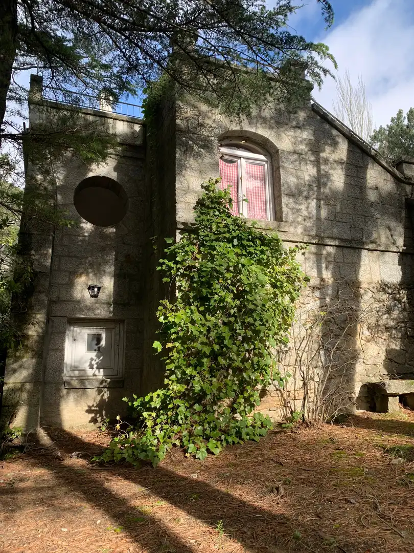 Exterior view of Houses for sale in San Lorenzo de El Escorial  with Terrace, Storage room and Swimming Pool