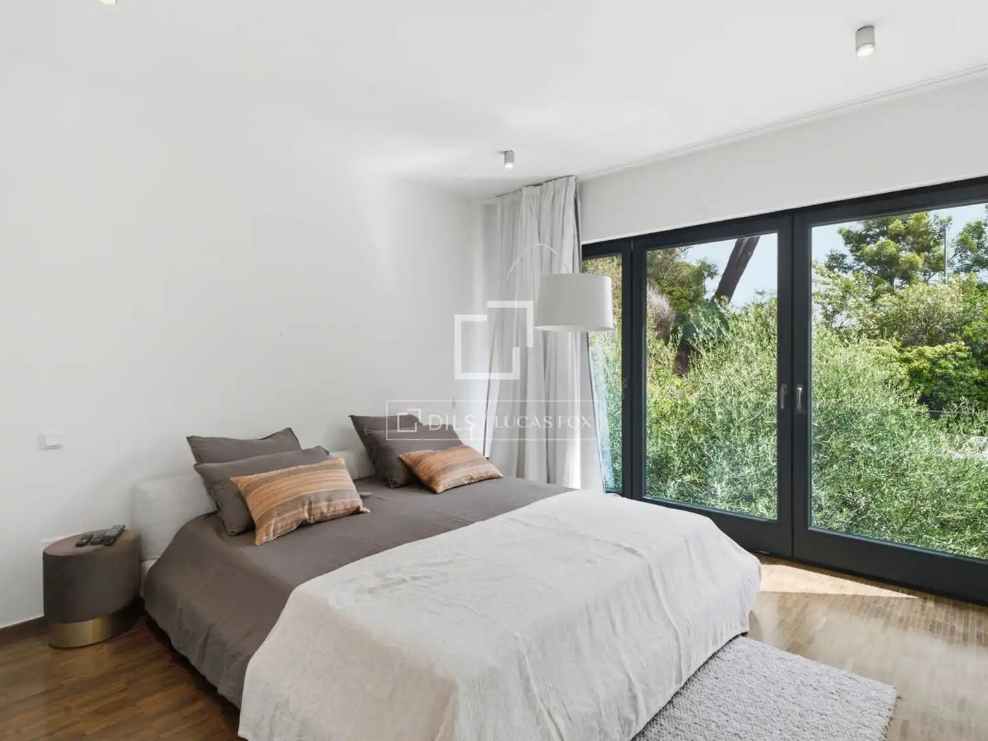 Schlafzimmer von Haus oder Chalet zur Miete in  Palma de Mallorca mit Klimaanlage, Heizung und Privatgarten