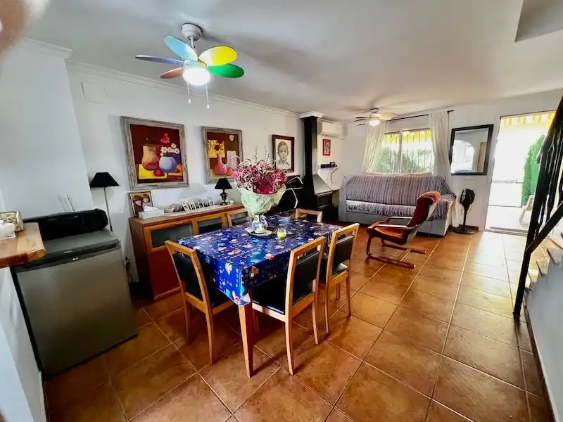 Comedor de Casa adosada en venta en Els Poblets con Aire acondicionado, Calefacción y Terraza