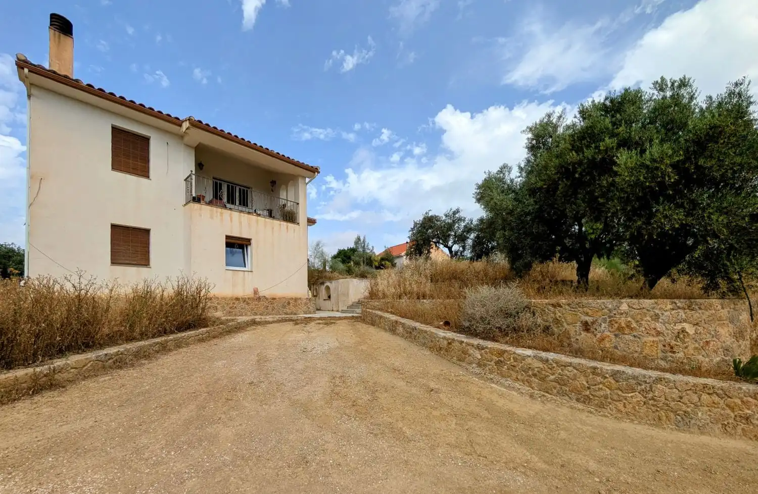 Vista exterior de Casa o xalet en venda en Loja amb Calefacció, Jardí privat i Terrassa