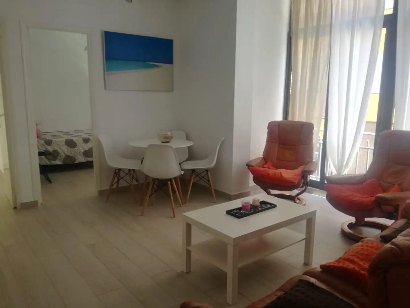 Living room of Apartments for rent in Torrevieja  with Air Conditioner, Furnished and Washing machine