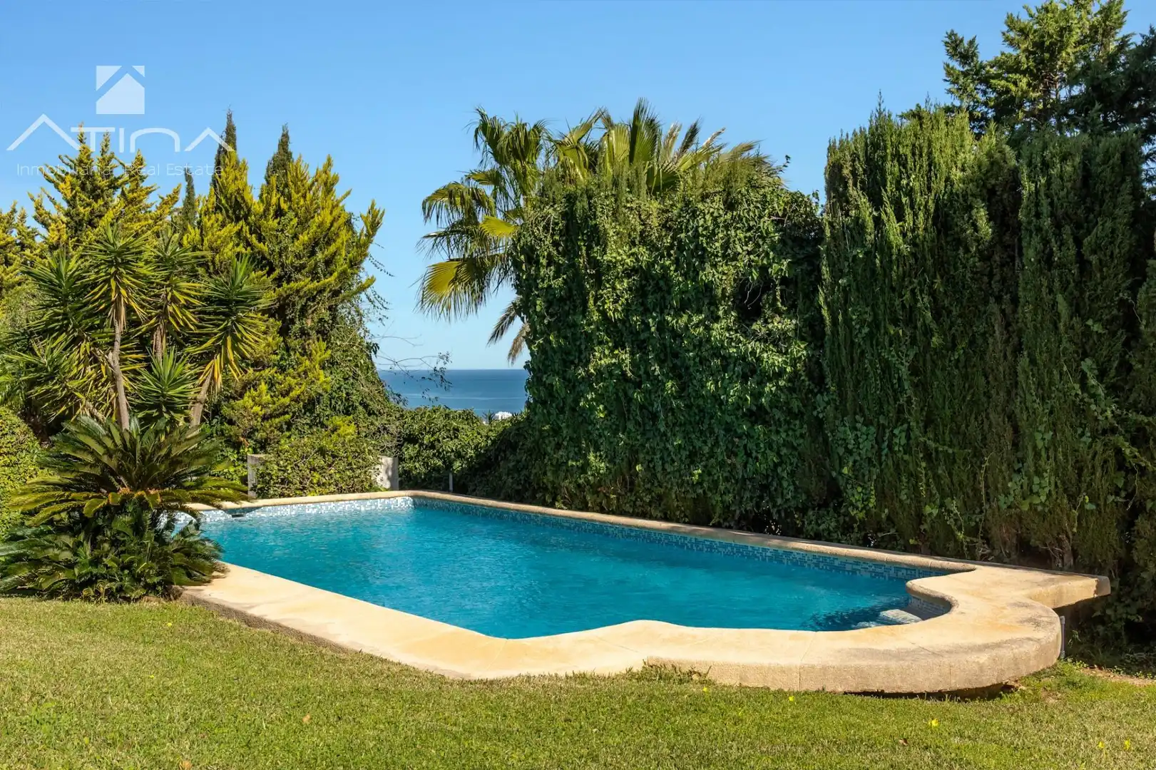 Piscina de Casa o chalet en venta en Jávea / Xàbia con Jardín privado, Terraza y Piscina