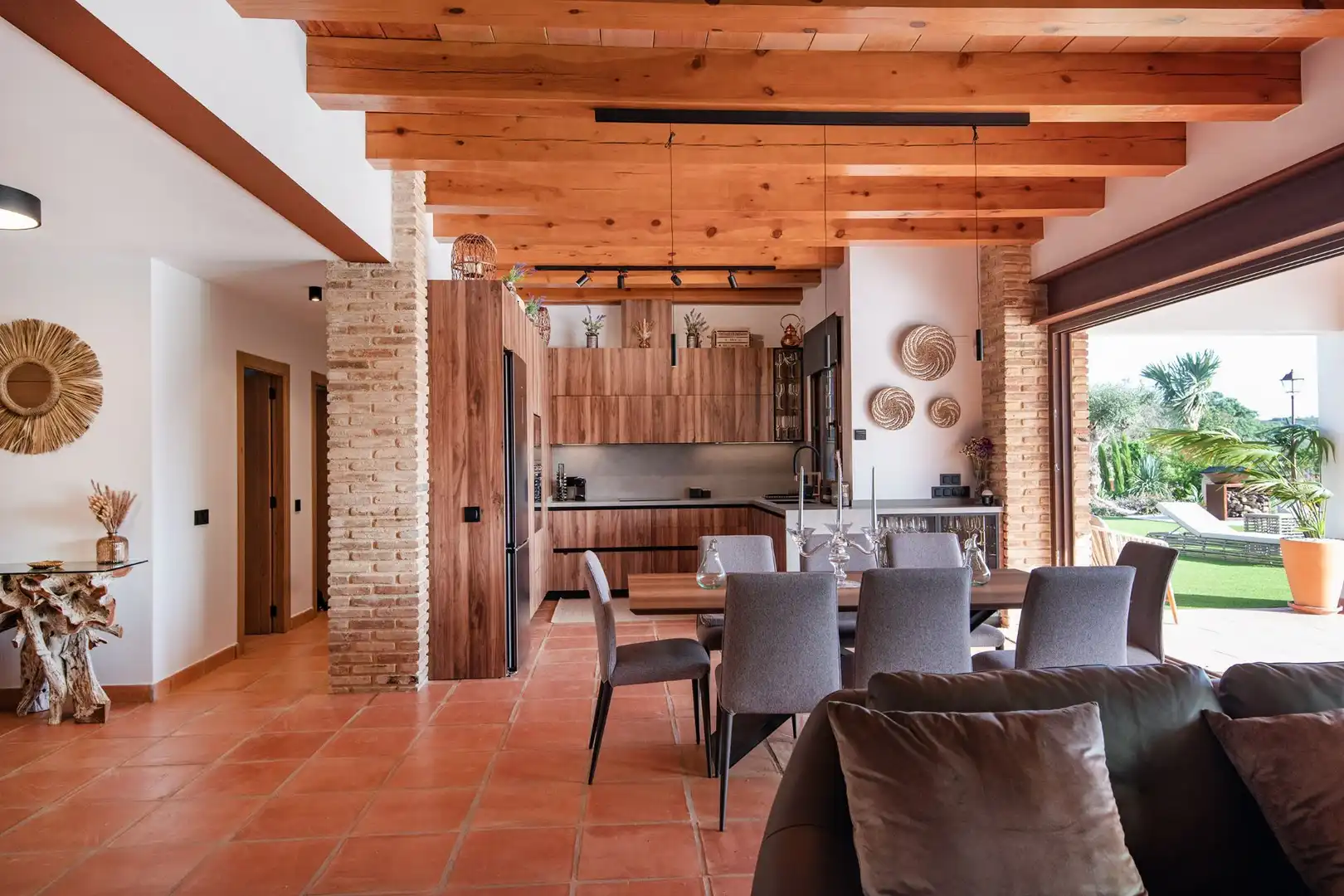 Menjador de Casa o xalet de lloguer en Llíber amb Aire condicionat, Calefacció i Jardí privat