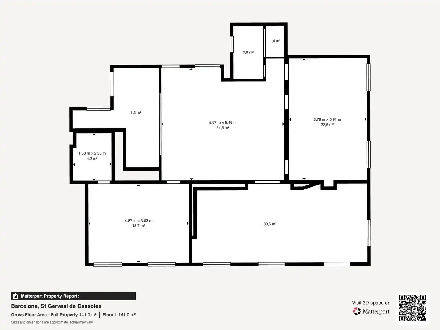 Piso en venta en Barcelona con Parquet