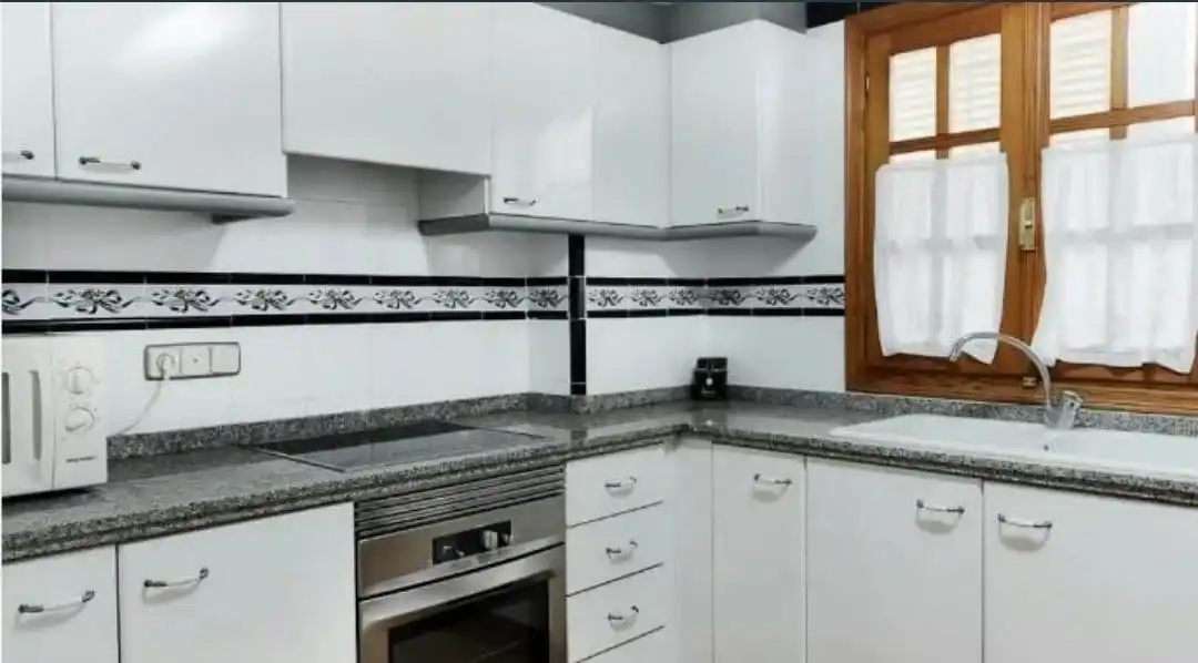 Kitchen of Flat for sale in Cullera  with Air Conditioner, Heating and Furnished