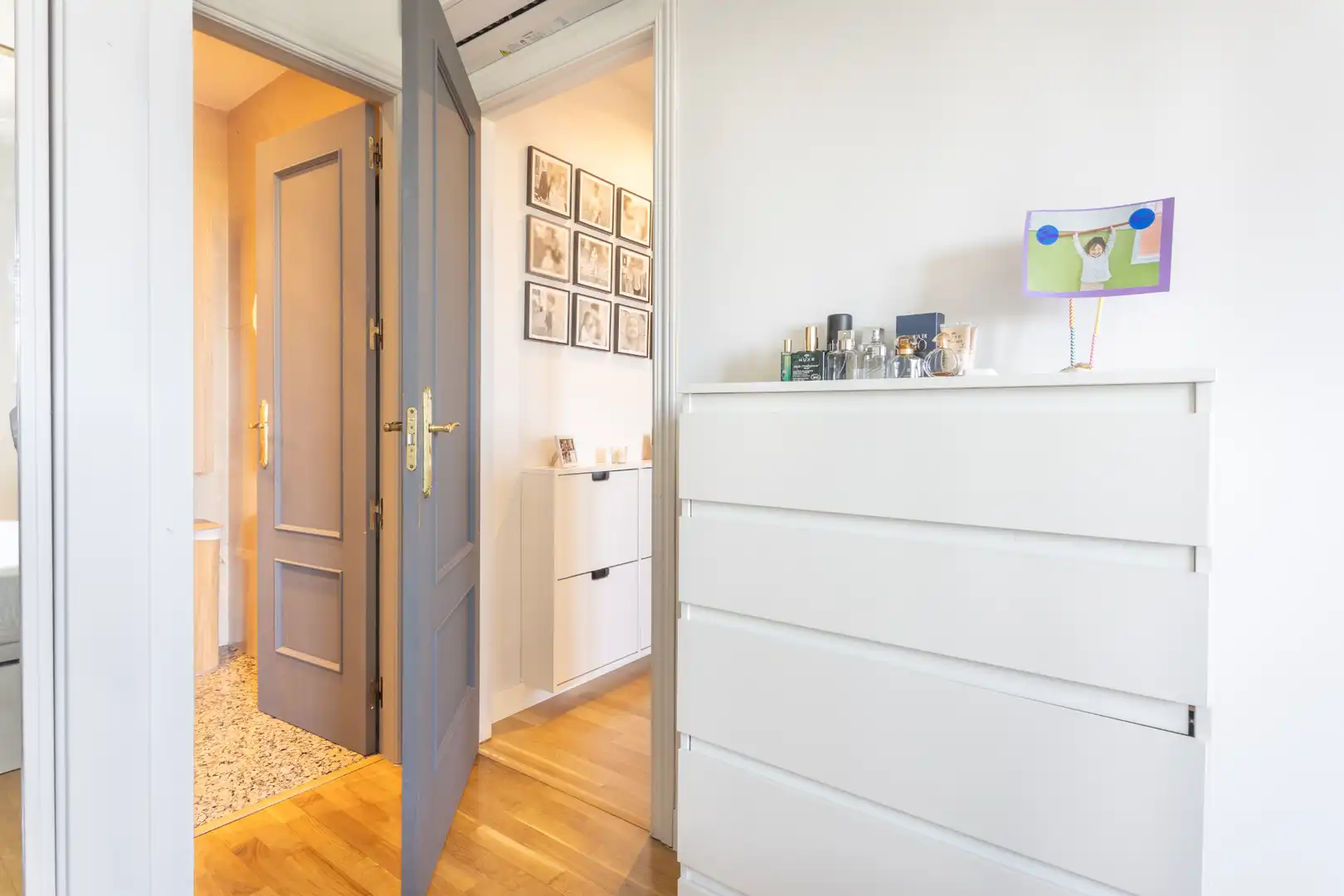 Bedroom of Flat for sale in Brunete  with Air Conditioner, Heating and Terrace