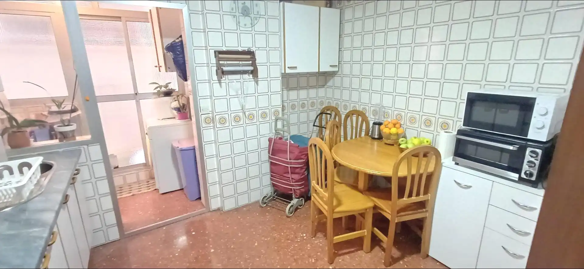Kitchen of Flat for sale in Málaga  with Air Conditioner and Balcony