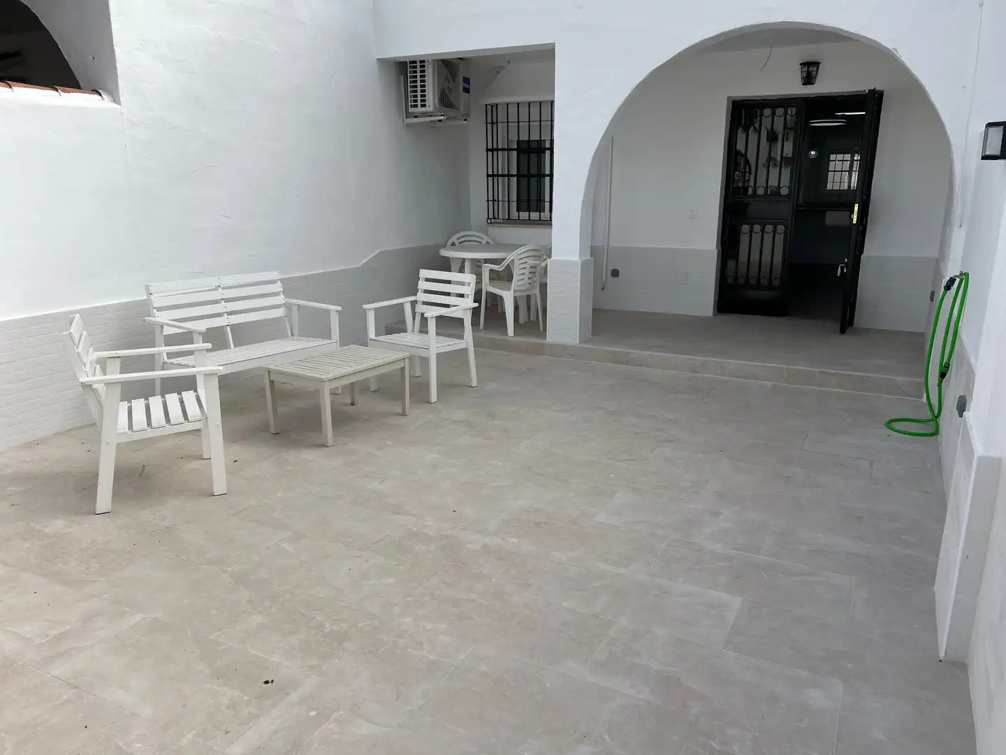 Terrassa de Casa adosada de lloguer en Benalmádena amb Aire condicionat, Calefacció i Terrassa