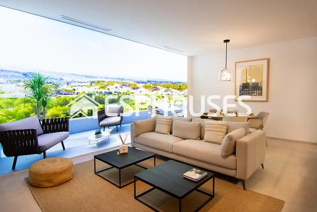 Sala de estar de Planta baja en venta en San Miguel de Salinas con Aire acondicionado, Terraza y Balcón