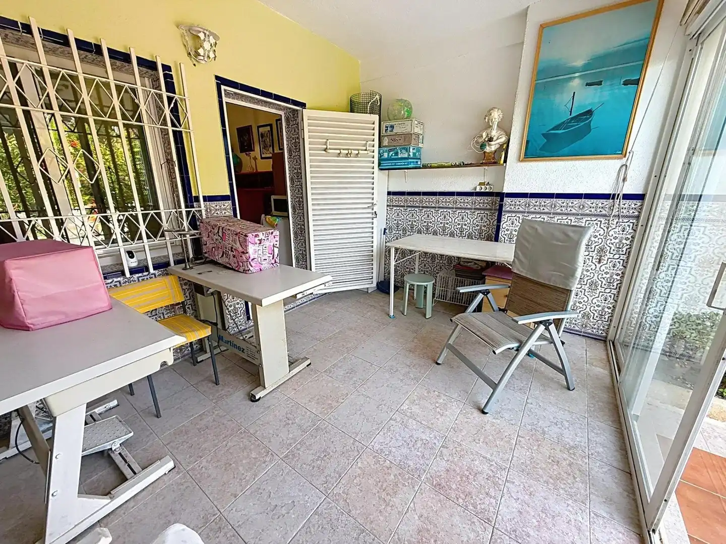 Terrasse von Einfamilien-Reihenhaus zum Verkauf in El Vendrell mit Terrasse und Balkon