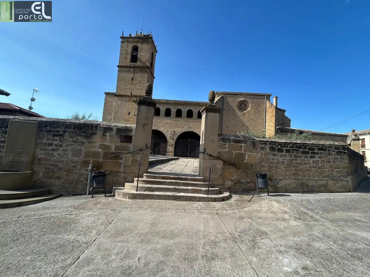 Exterior view of Houses for sale in Pitillas  with Heating