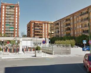 Exterior view of Flat for sale in  Sevilla Capital  with Air Conditioner, Oven and Microwave