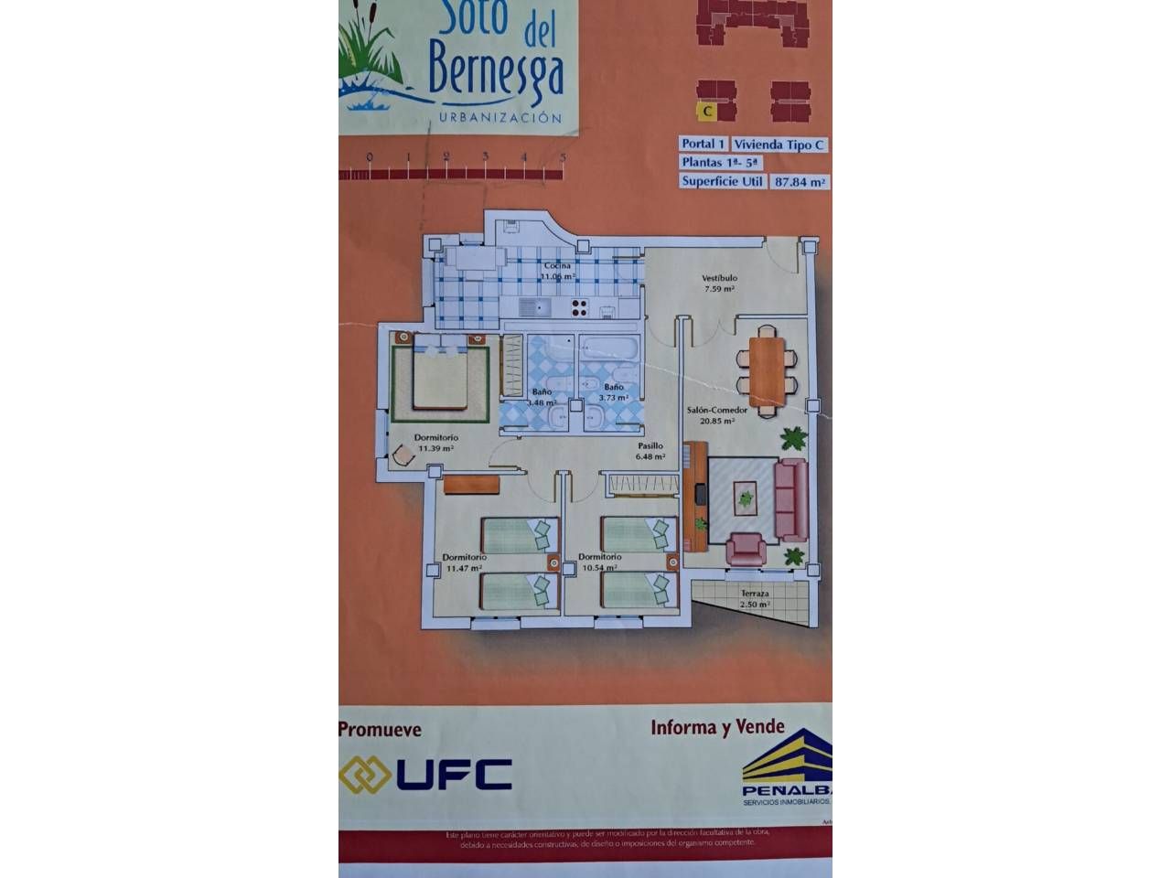 Pis en venda en León Capital  amb Calefacció, Parquet i Terrassa