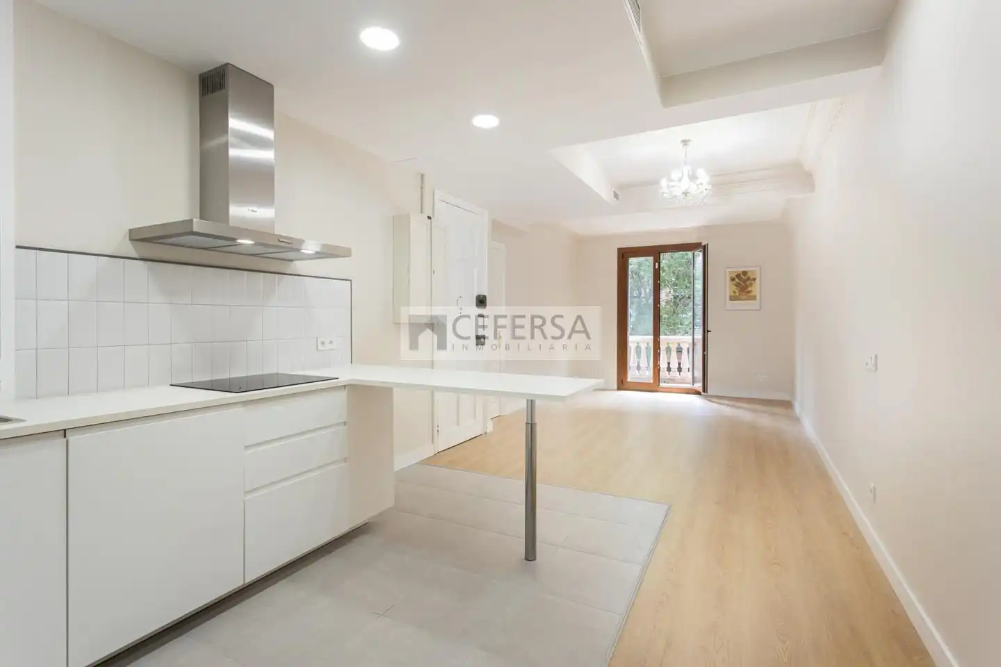 Kitchen of Flat for sale in Barcelona  with Air Conditioner, Heating and Parquet flooring
