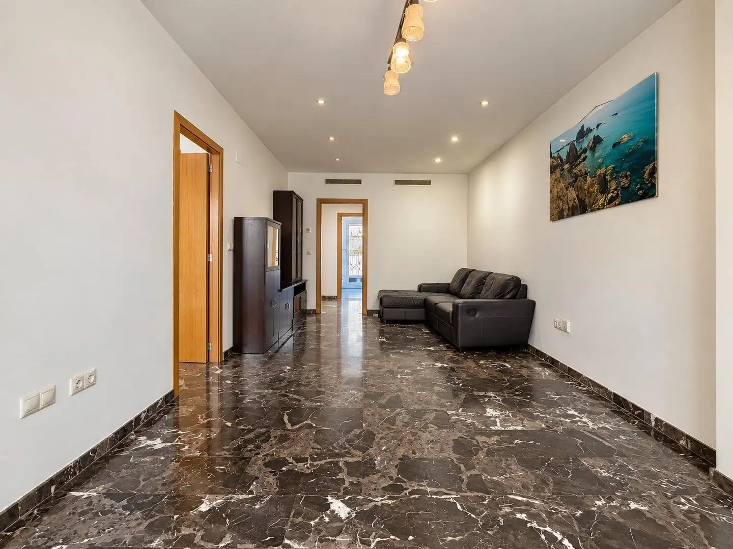 Sala d'estar de Pis en venda en Náquera amb Aire condicionat i Terrassa