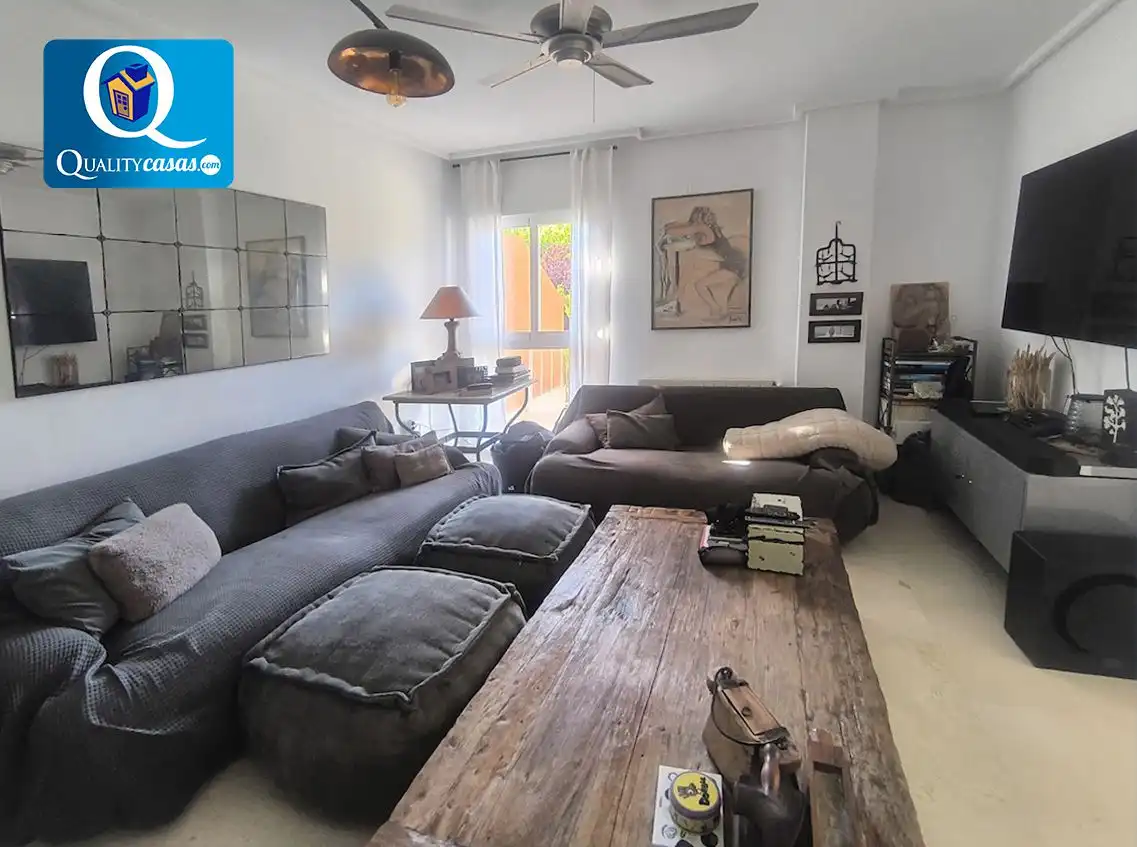 Living room of Houses for sale in Mutxamel  with Air Conditioner, Heating and Terrace