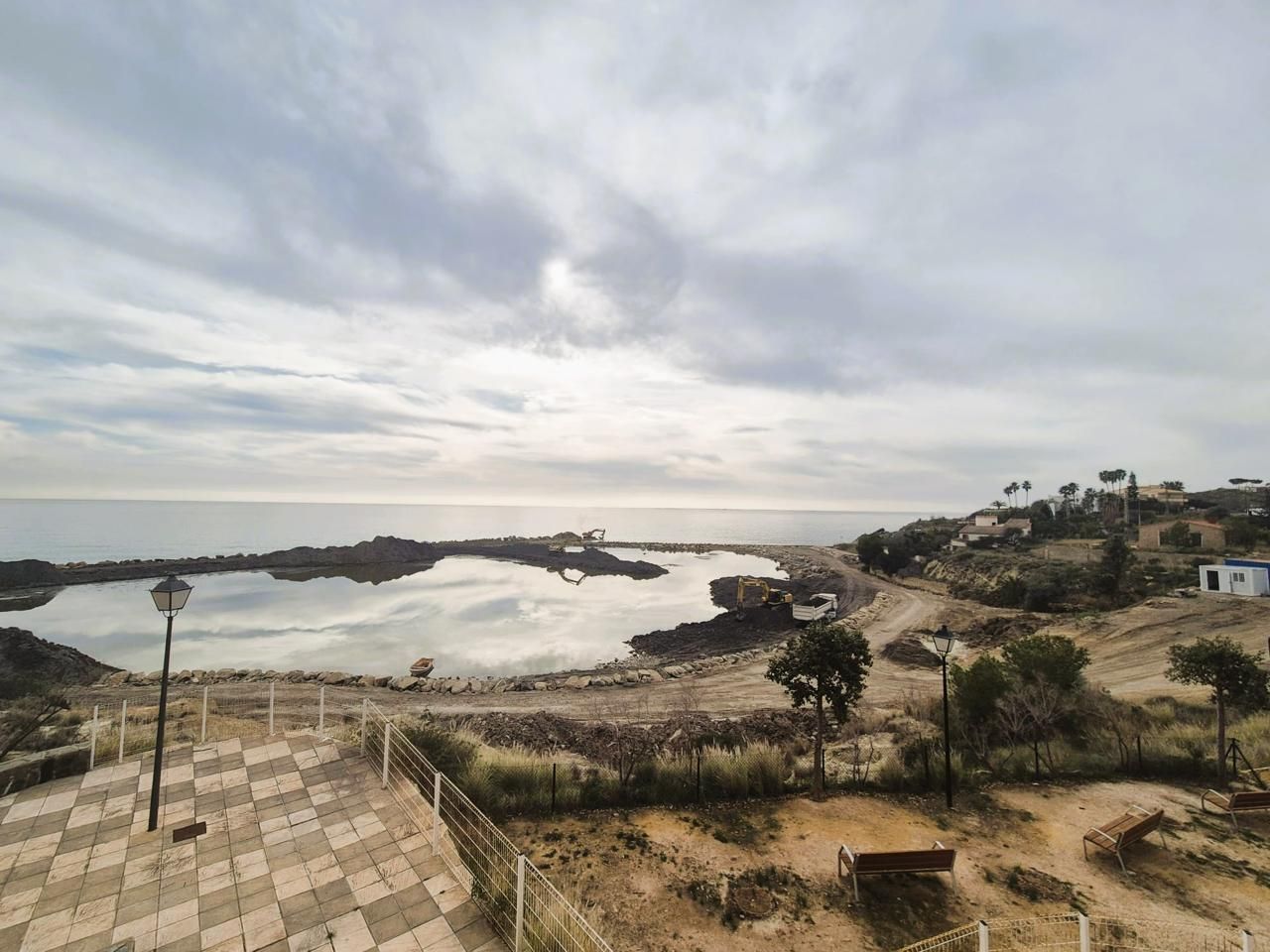 Exterior view of Flat for sale in El Campello  with Air Conditioner, Terrace and Storage room