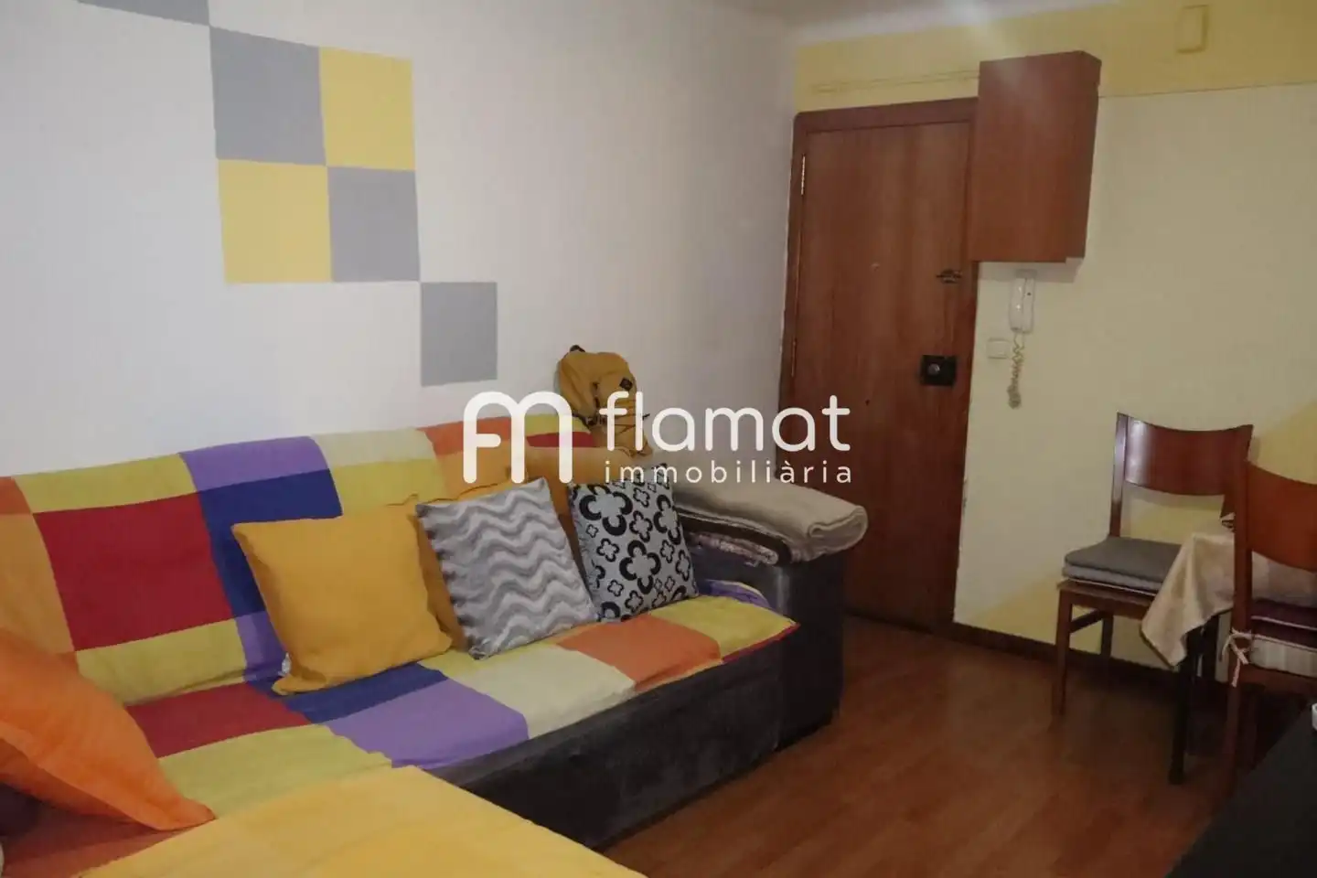 Wohnzimmer von Erdgeschoss zum Verkauf in Santa Coloma de Gramenet mit Balkon