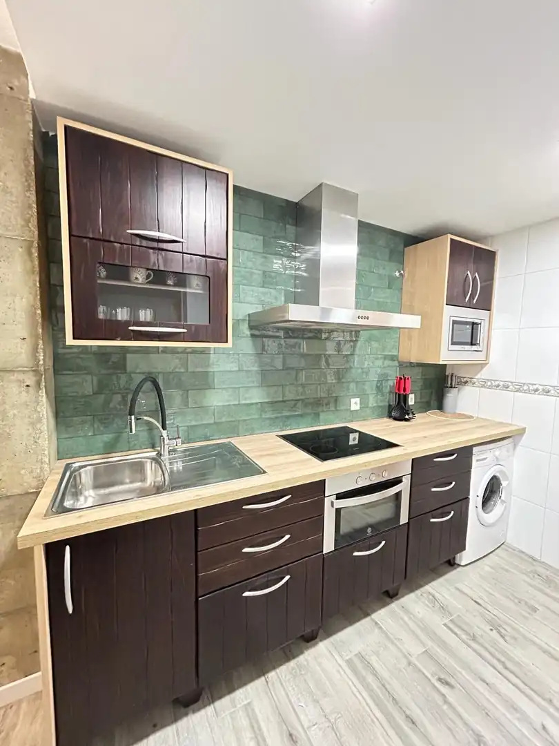Cocina de Apartamento en venta en Vélez-Málaga con Aire acondicionado y Amueblado
