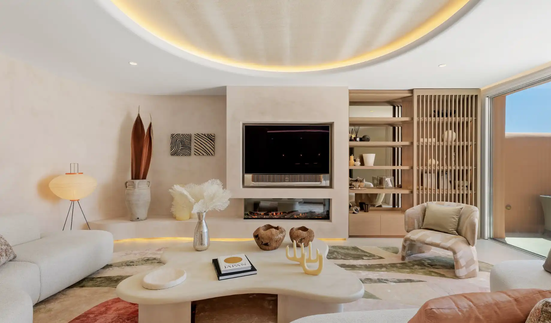 Sala de estar de Ático en venta en Marbella con Aire acondicionado, Calefacción y Terraza