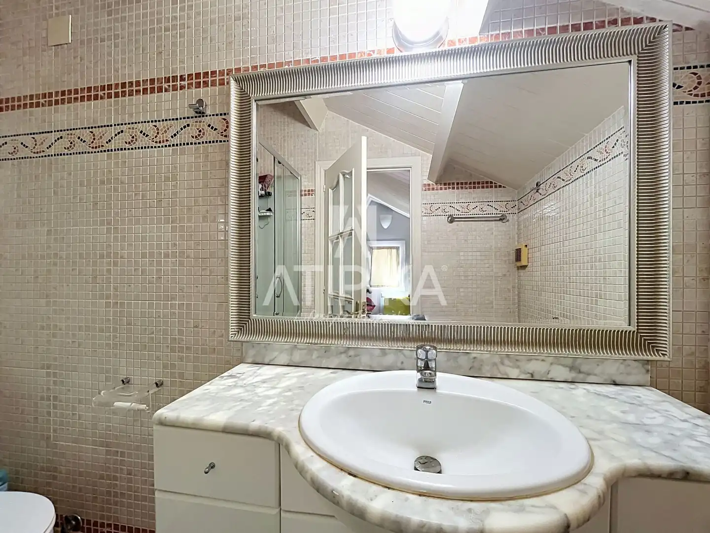 Badezimmer von Wohnung zur Miete in Castelldefels mit Klimaanlage, Heizung und Terrasse