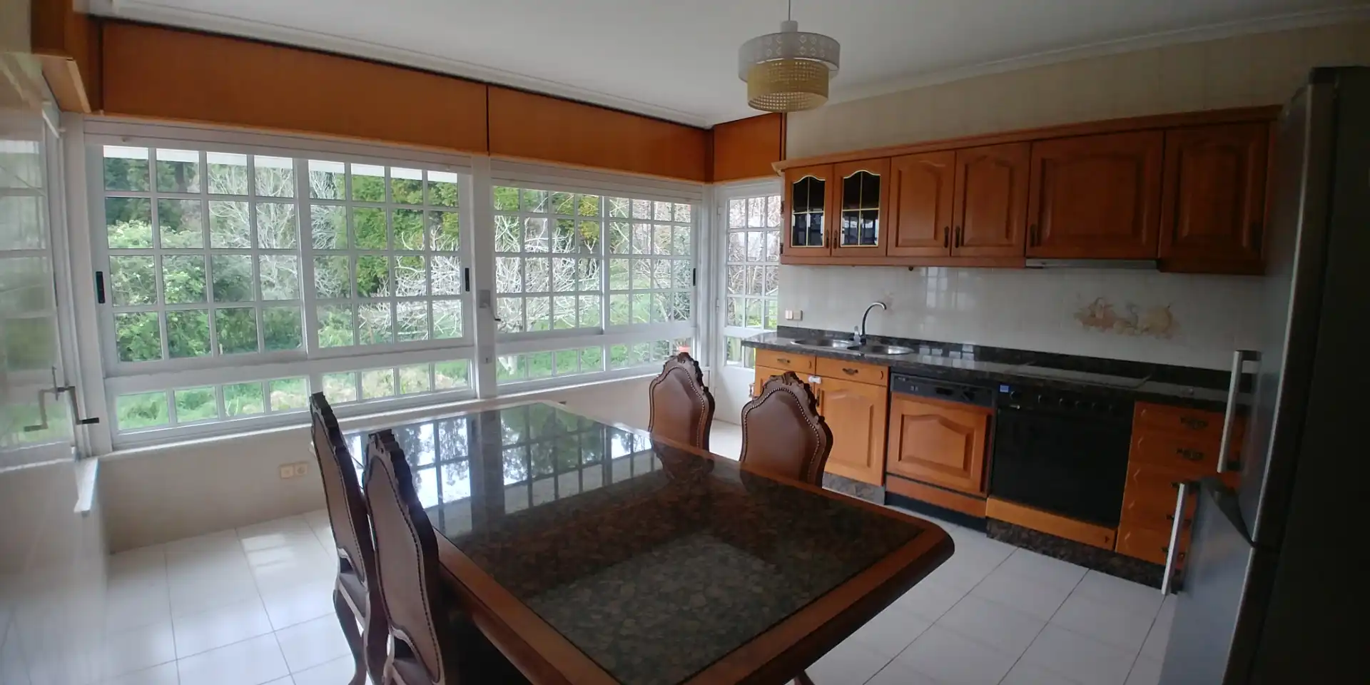Kitchen of Houses for sale in Oleiros  with Heating, Private garden and Storage room