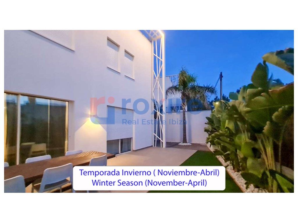 Terrace of Planta baja for rent in Sant Antoni de Portmany  with Air Conditioner, Heating and Terrace